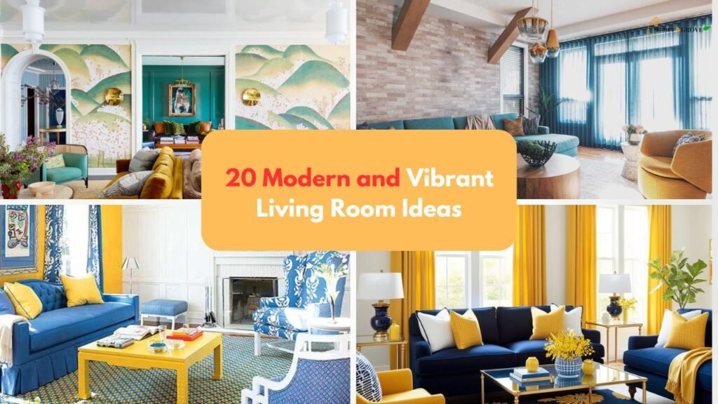 20 Modern and Vibrant Living Room Ideas to Refresh Your Space