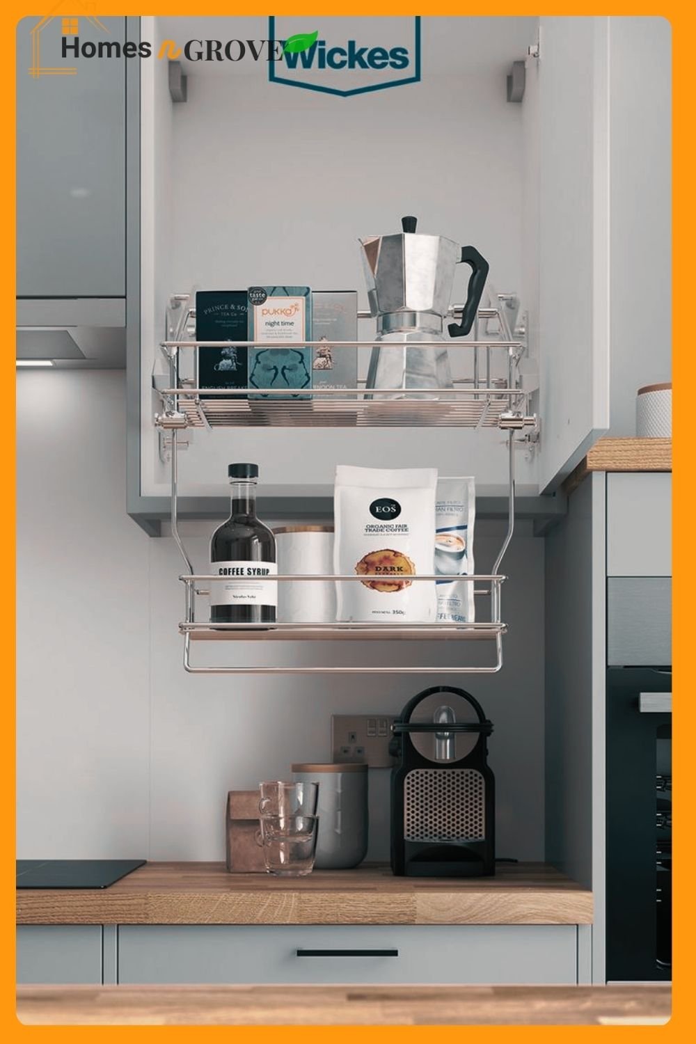 Amazing Corner Pantry
