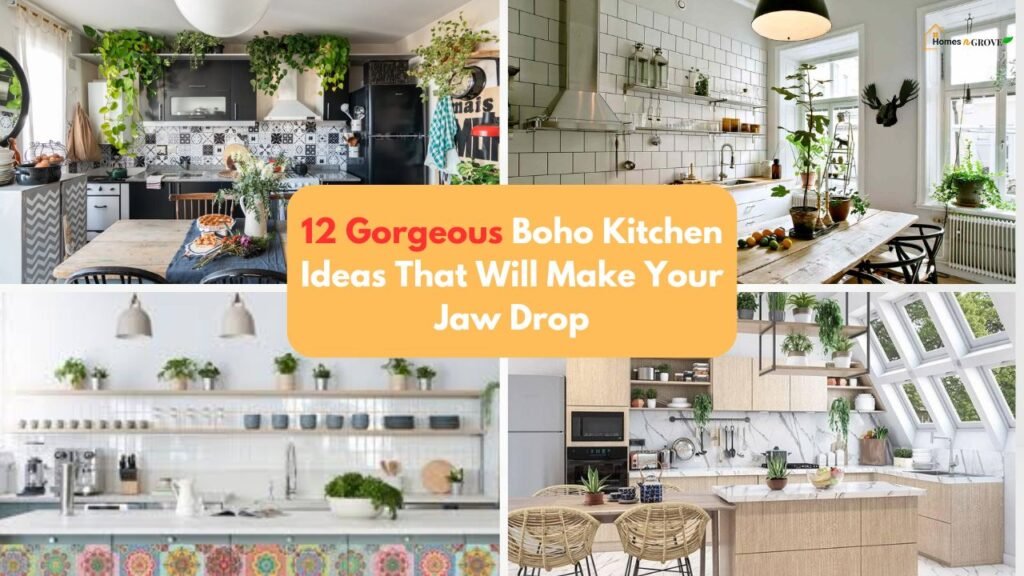 12 Gorgeous Boho Kitchen Ideas That Will Make Your Jaw Drop